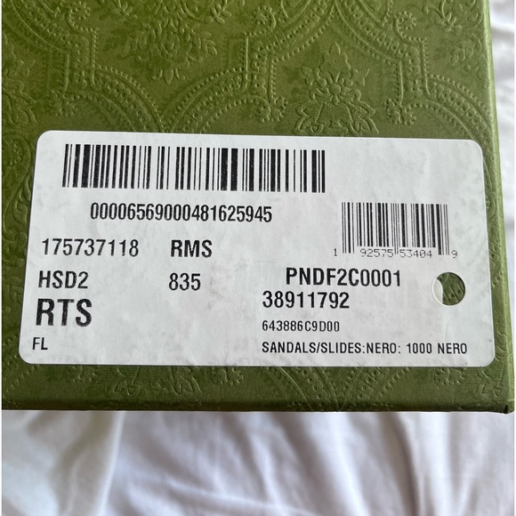 leather gucci shoes malaga kid size 37 (US size 7) worn once - Picture 5 of 6